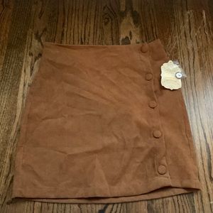 Altard state brown skirt size M NWT